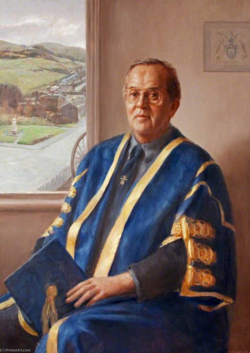 Lord Merlyn Rees (1920–2006), 1990 by Harry Holland Harry Holland | ArtsDot.com