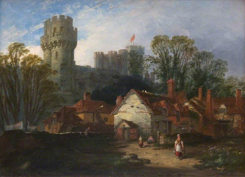 Warwick Castle, 1852 by William Pitt William Pitt | ArtsDot.com