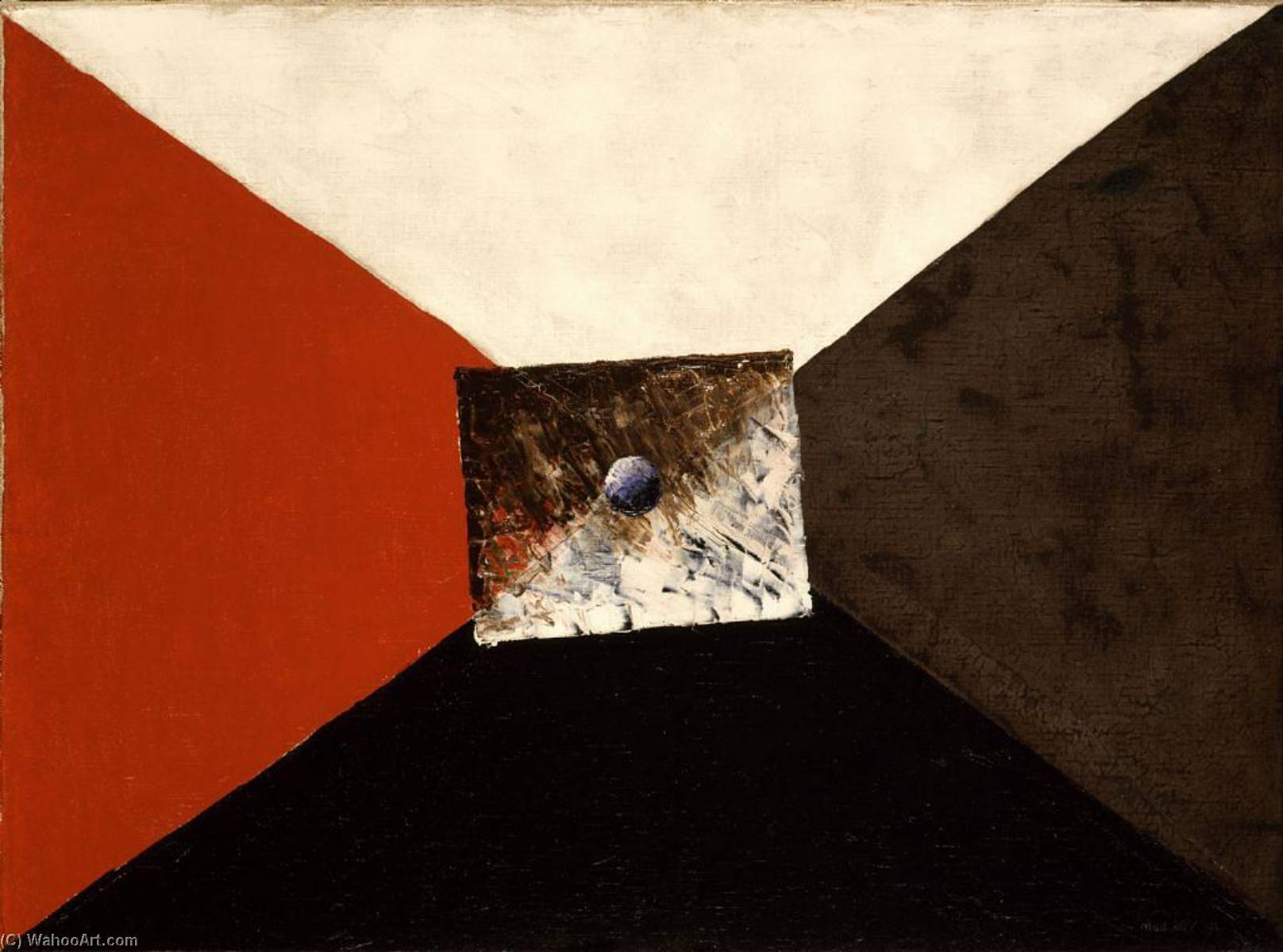 Order Paintings Reproductions Composition (Marchand de Couleurs), 1929 by Man Ray (Inspired By) (1890-1976, United States) | ArtsDot.com
