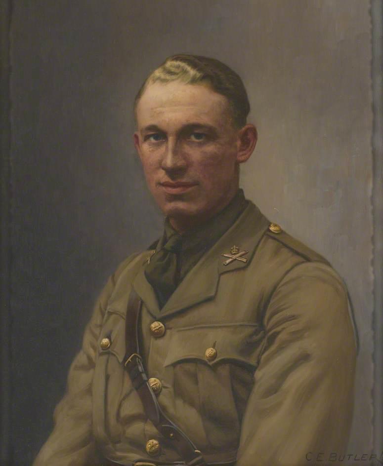 Buy Museum Art Reproductions Lieutenant A. L. Bobby, 1918 by Charles Ernest Butler (1864-1933) | ArtsDot.com