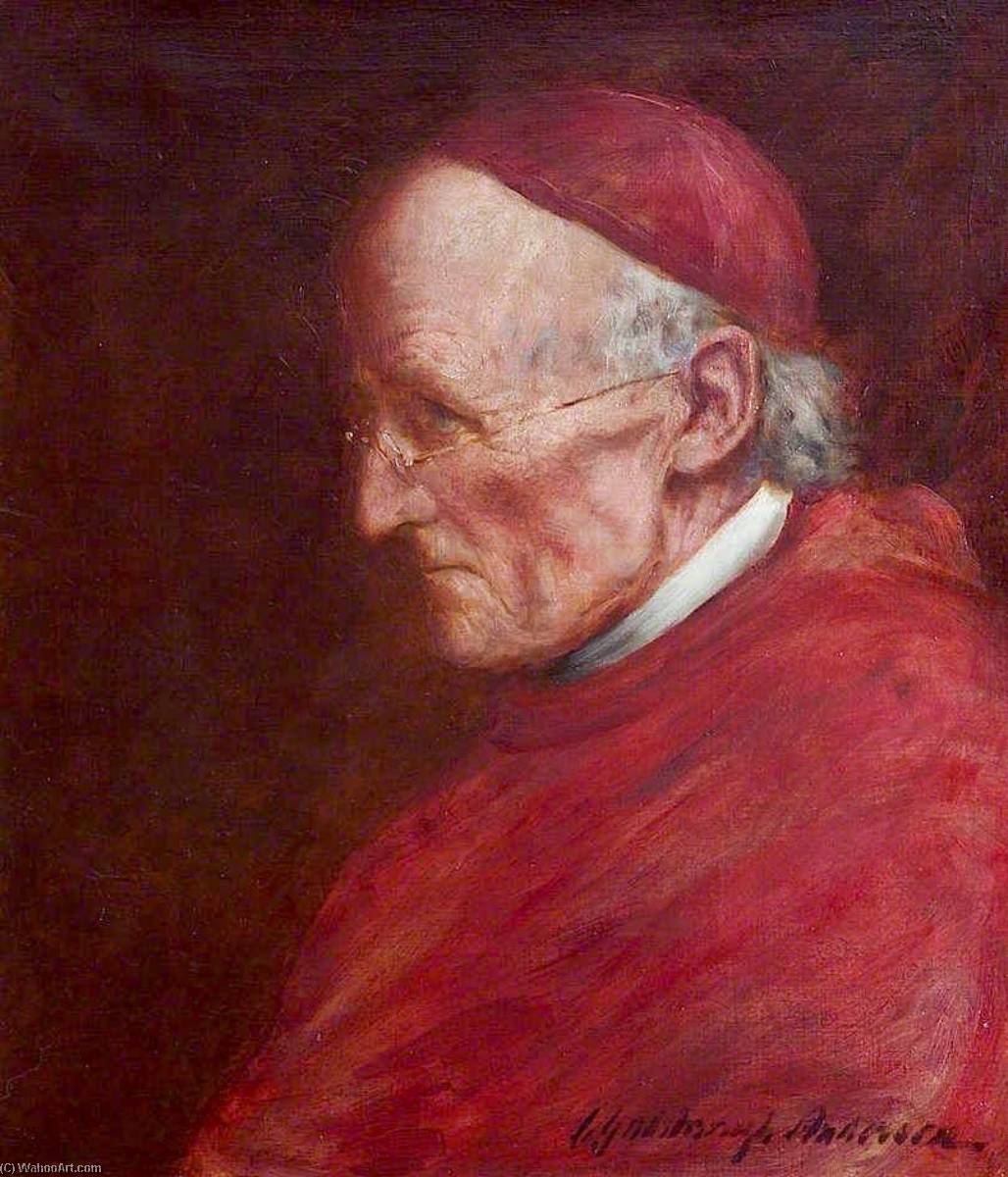 Order Oil Painting Replica Henry Edward Manning, Cardinal by Charles Goldsborough Anderson (1865-1936) | ArtsDot.com