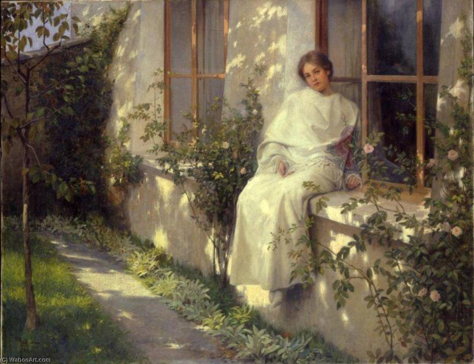 The morning of roses, 1906 by Giovanni Giani Giovanni Giani | ArtsDot.com