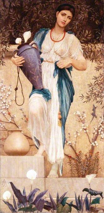 顺序 手工油畫 女性生殖器残割, 1876 通过 Thomas Armstrong (1832-1911) | ArtsDot.com