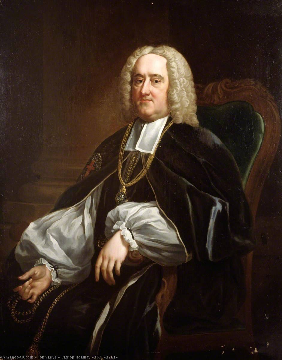 Buy Museum Art Reproductions Bishop Hoadley (1676–1761) by John Ellys (1701-1757) | ArtsDot.com