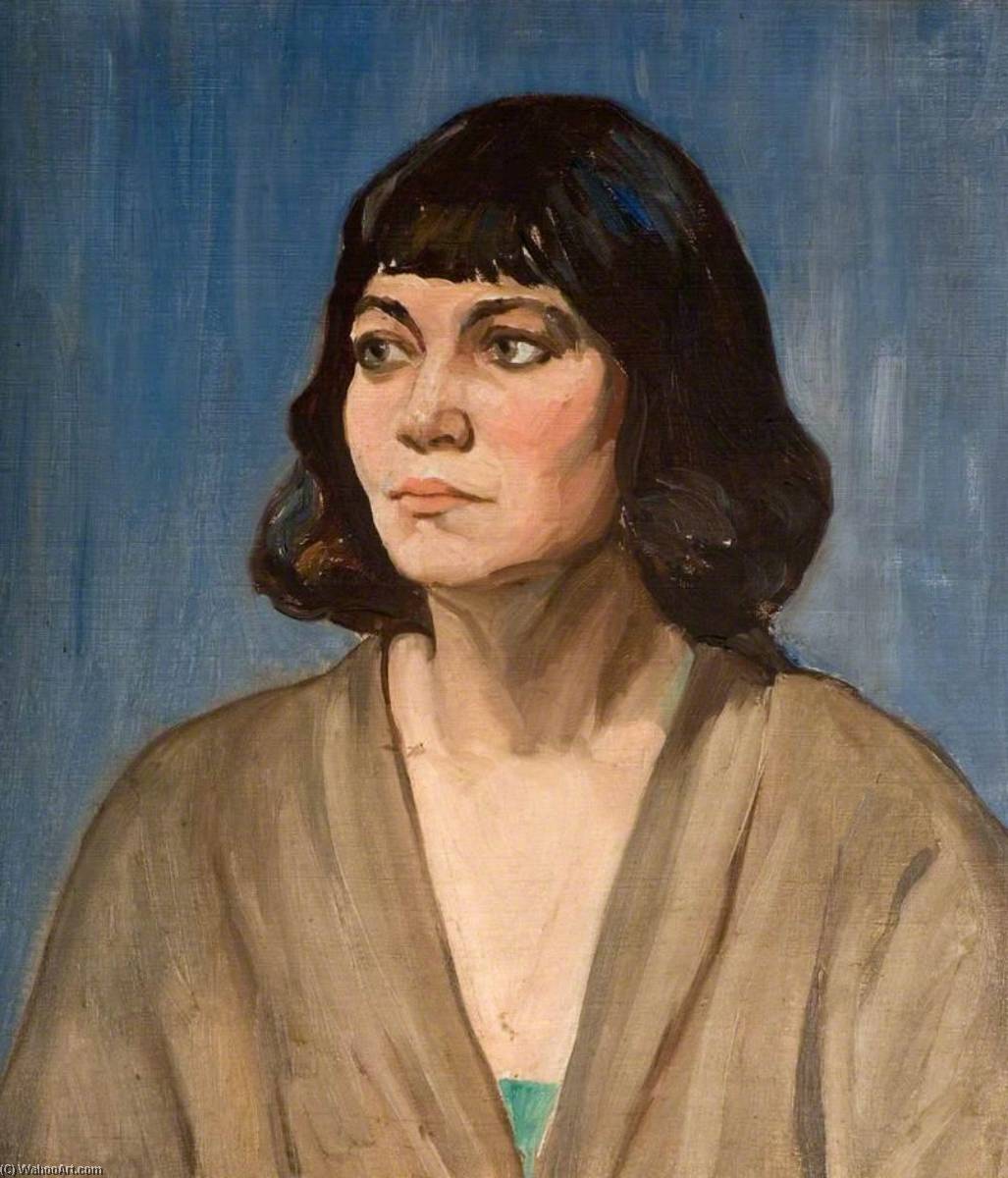 Buy Museum Art Reproductions Female Portrait by John Currie | ArtsDot.com