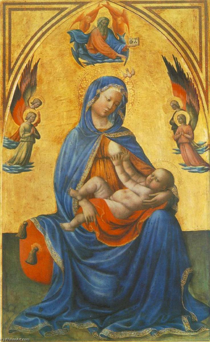 Madonna y Niño, 1423 de Masolino Di Cristoforo Masolino Di Cristoforo | ArtsDot.com