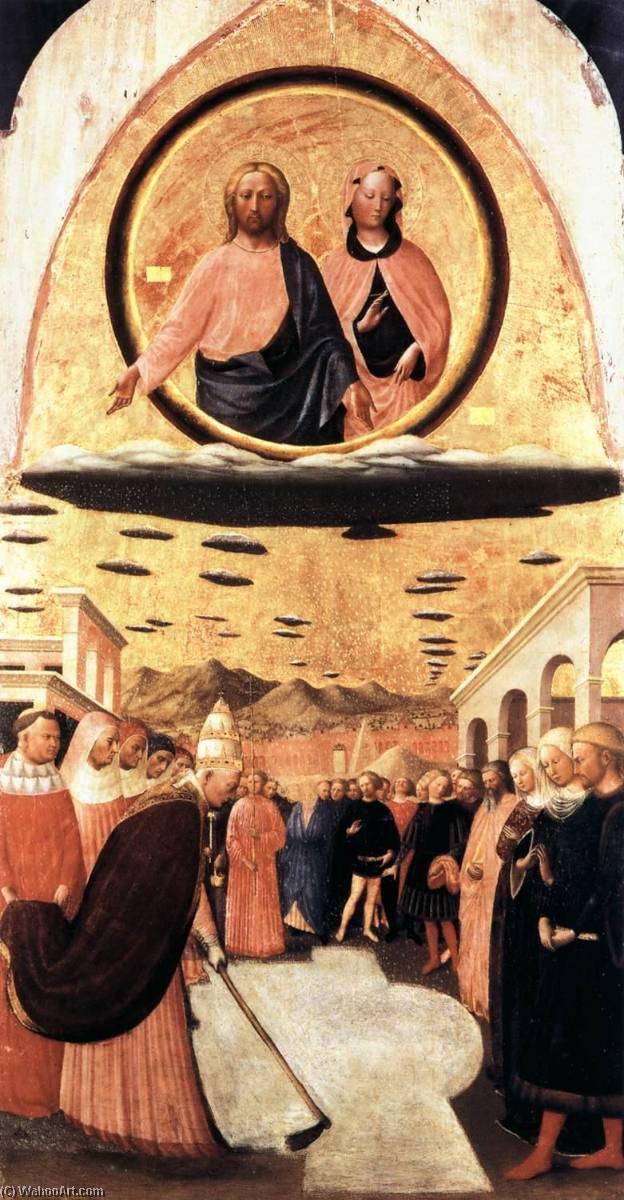 The Founding of Santa Maria Maggiore, 1425 by Masolino Di Cristoforo Masolino Di Cristoforo | ArtsDot.com