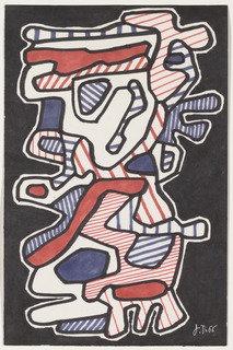 Order Artwork Replica Le Gommeux, 1966 by Jean Philippe Arthur Dubuffet (Inspired By) (1901-1985, France) | ArtsDot.com