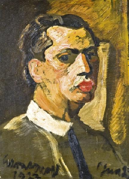 Buy Museum Art Reproductions Self portrait, 1927 by Arnold Gara (1882-1929) | ArtsDot.com