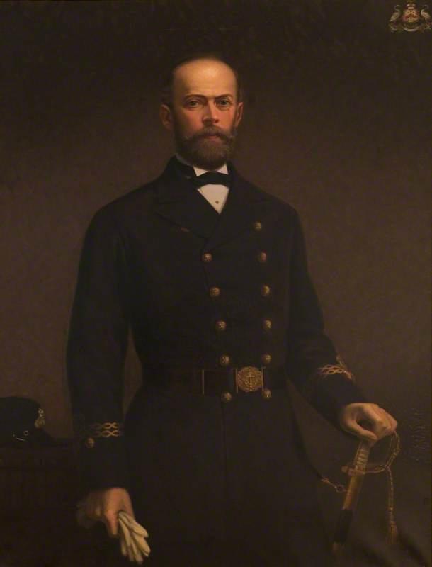 Buy Museum Art Reproductions Archibald Kennedy (1847–1938), 3rd Marquess of Ailsa, 1875 by Anthony Carey Stannus (1830-1919) | ArtsDot.com