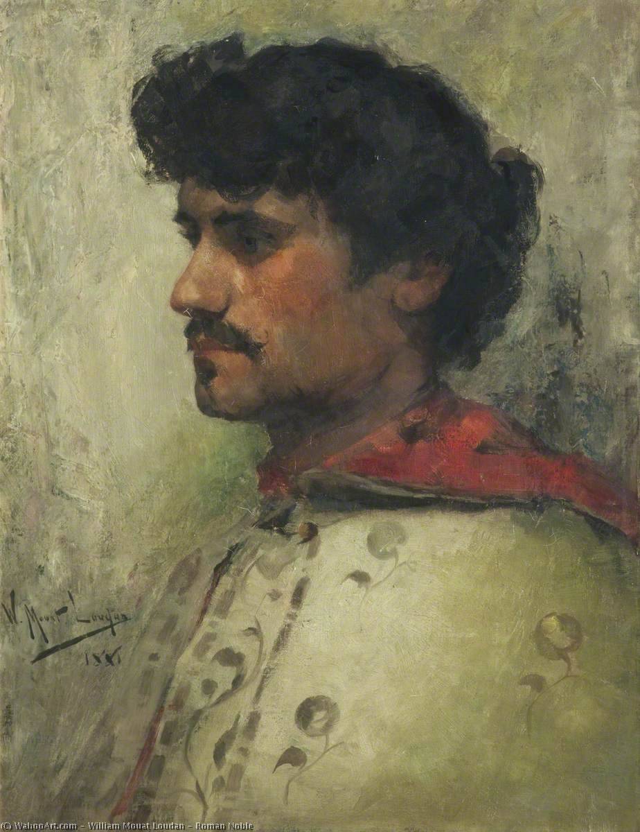Order Paintings Reproductions Roman Noble, 1881 by William Mouat Loudan (1868-1925) | ArtsDot.com
