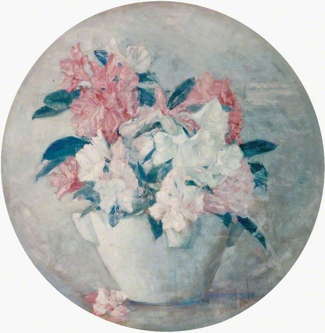 Buy Museum Art Reproductions Still Life with Flowers by Alfred Palmer (1877-1951) | ArtsDot.com