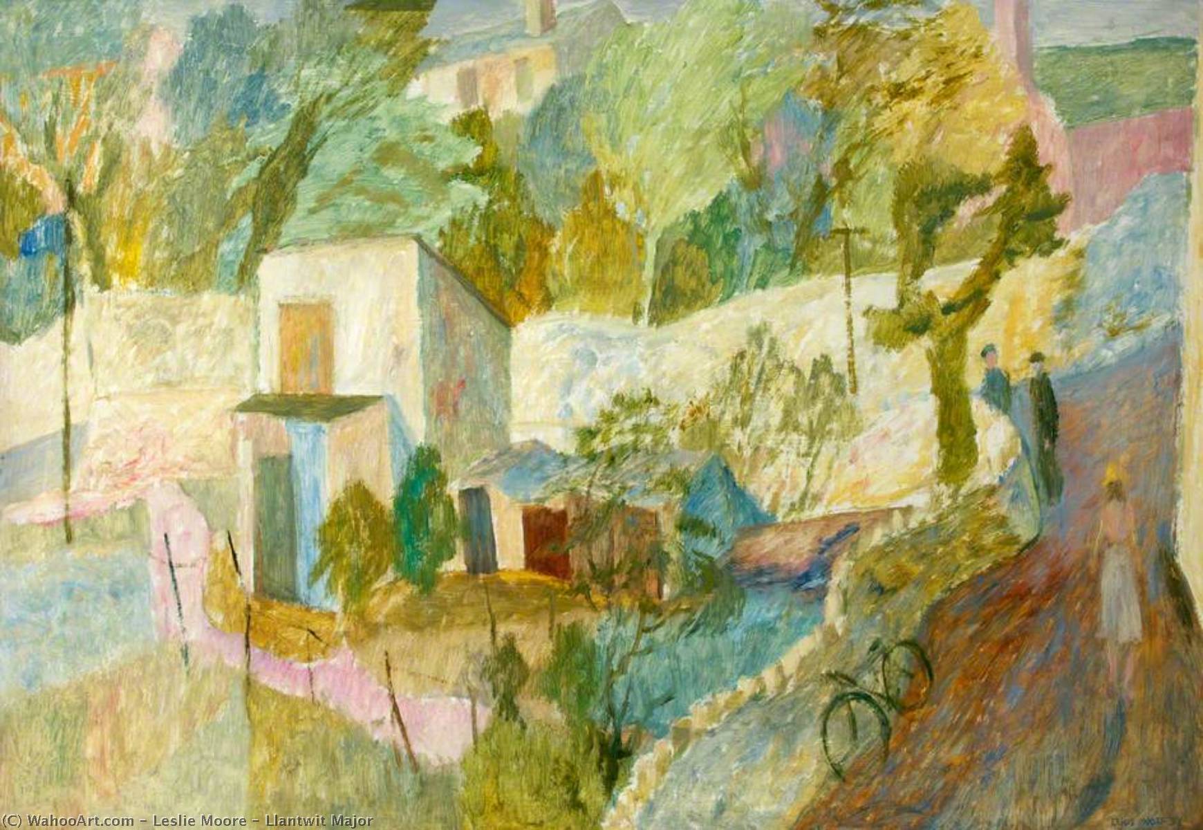 Buy Museum Art Reproductions Llantwit Major by Leslie Moore (Inspired By) (1913-1976) | ArtsDot.com