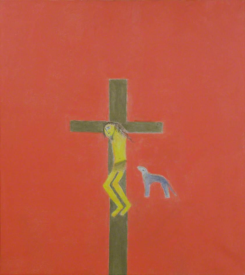 Crucifixion, 1993 by Craigie Ronald John Aitchison (1926-2009) Craigie Ronald John Aitchison | ArtsDot.com