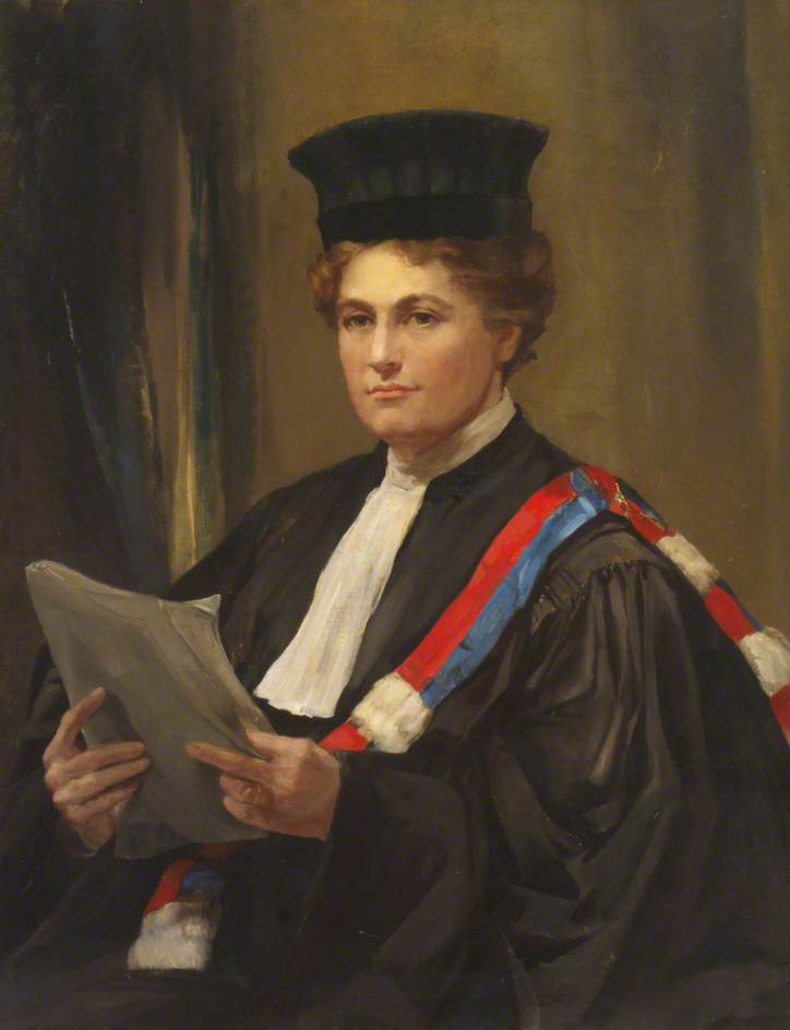 Order Art Reproductions Professor Caroline Spurgeon (1869–1942) by Alice Mary Burton (Inspired By) (1893-1968) | ArtsDot.com