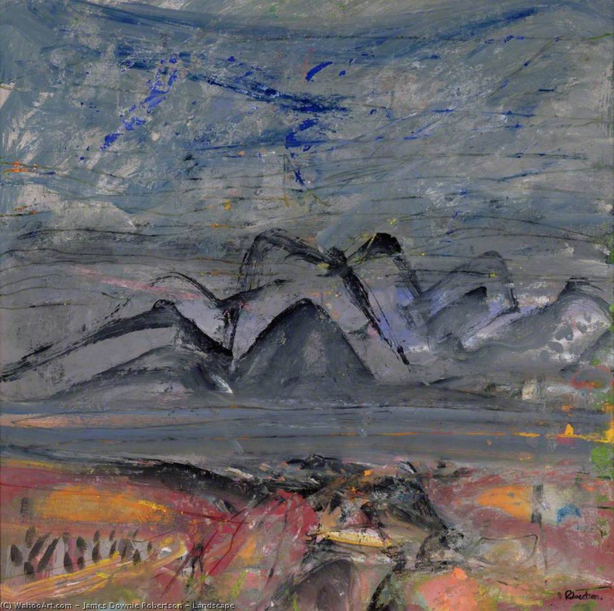 Paesaggio di James Downie Robertson (1931-2010) James Downie Robertson | ArtsDot.com