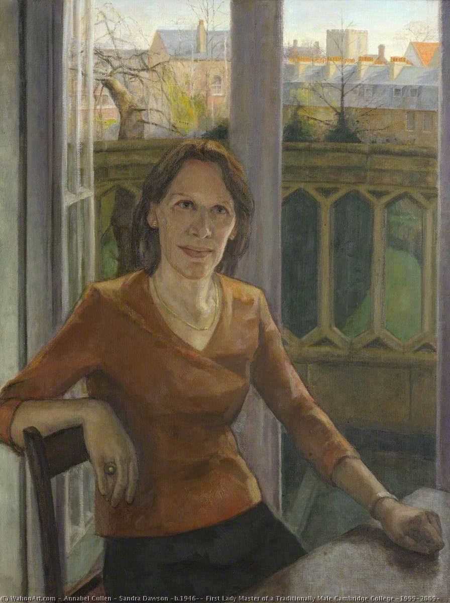 Sandra Dawson (b.1946), First Lady Master of a Traditionally Male Cambridge College (1999–2009), 2007 by Annabel Cullen Annabel Cullen | ArtsDot.com