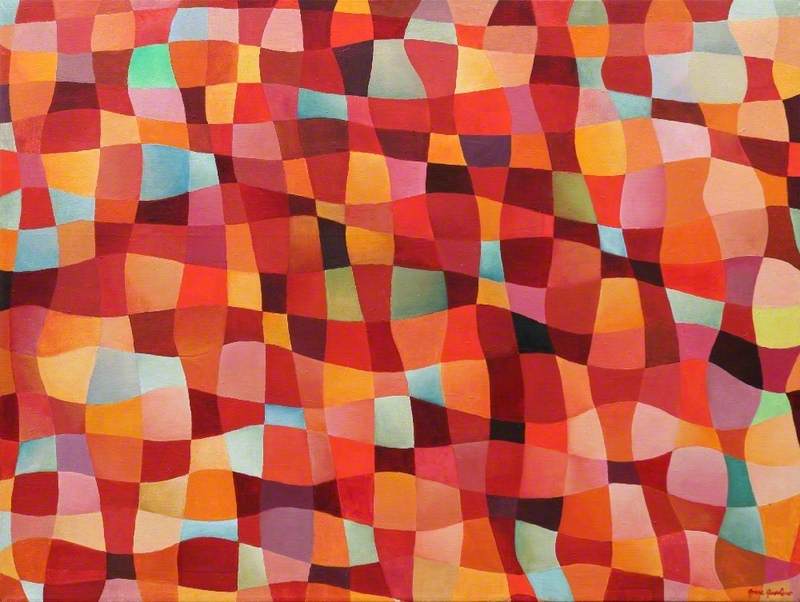 Getting to Know Red (Spectrum Series) by Grace Gardner (1920-2013) Grace Gardner | ArtsDot.com