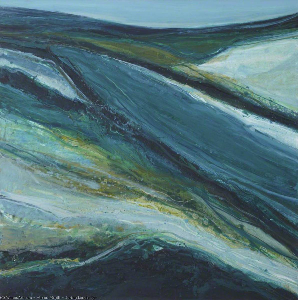 Spring Landscape, 2005 by Alison Mcgill Alison Mcgill | ArtsDot.com