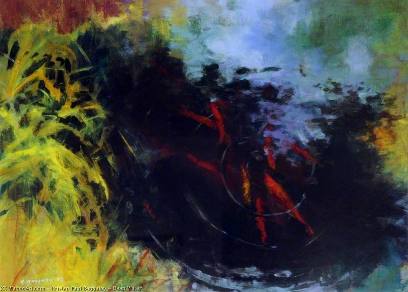 Deep Water, 1998 by Kristan Paul Baggaley Kristan Paul Baggaley | ArtsDot.com