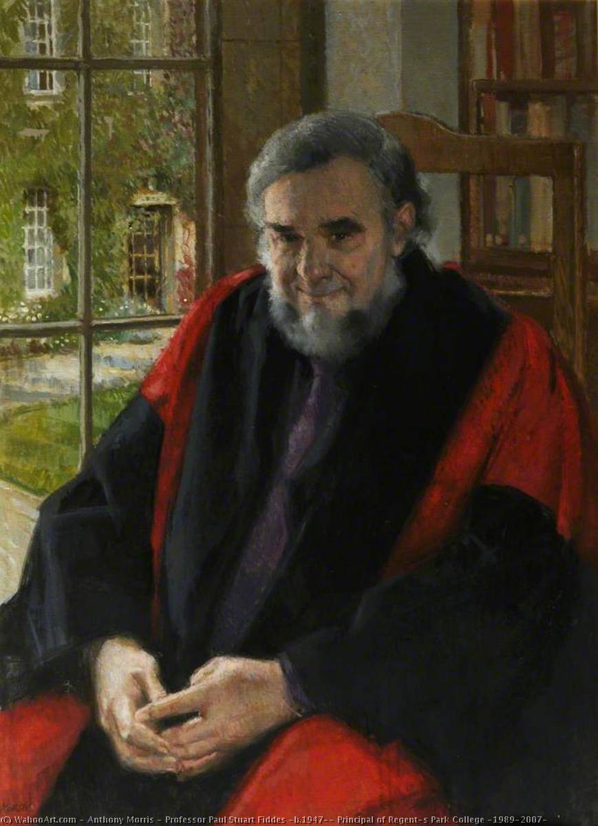 Professor Paul Stuart Fiddes (b.1947), Principal of Regent`s Park College (1989–2007), 2009 by Anthony Morris Anthony Morris | ArtsDot.com