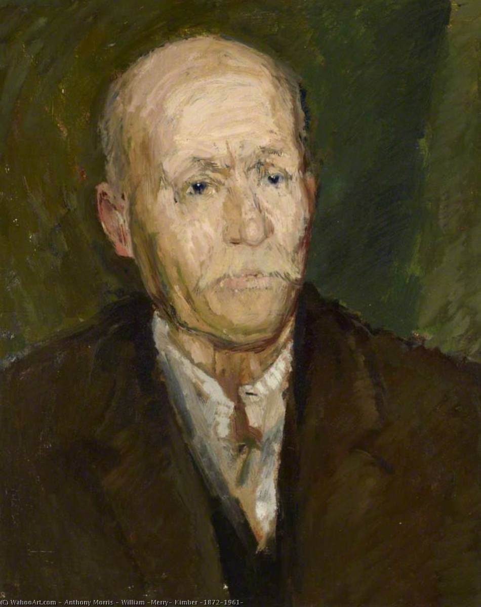 William `Merry` Kimber (1872–1961) by Anthony Morris Anthony Morris | ArtsDot.com