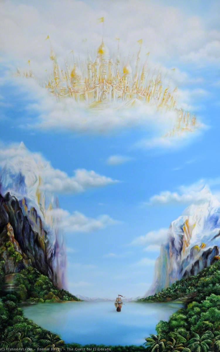 La búsqueda de El Dorado, 2004 de Ronnie Heeps Ronnie Heeps | ArtsDot.com
