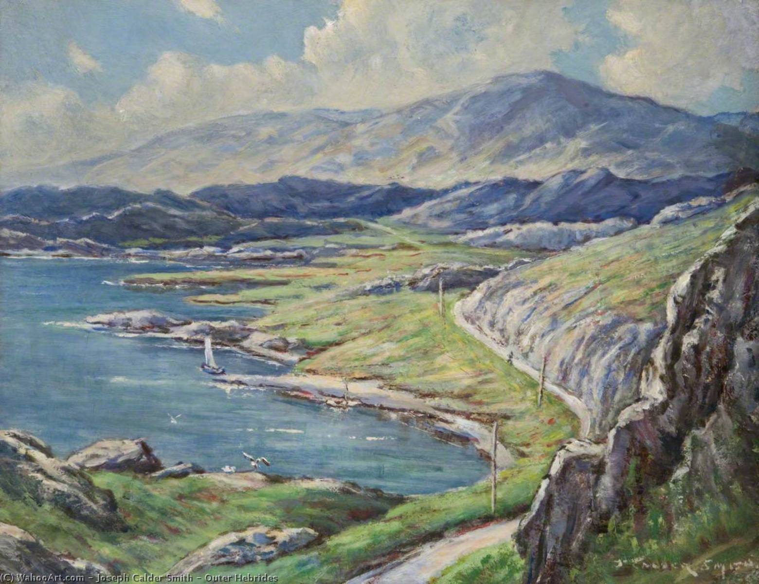 Outer Hebrides by Joseph Calder Smith (1876-1953) Joseph Calder Smith | ArtsDot.com