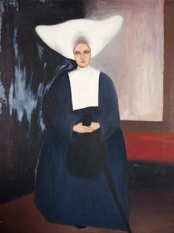 A Belgian Nun by Pamela Muriel Ward (1908-1994) Pamela Muriel Ward | ArtsDot.com