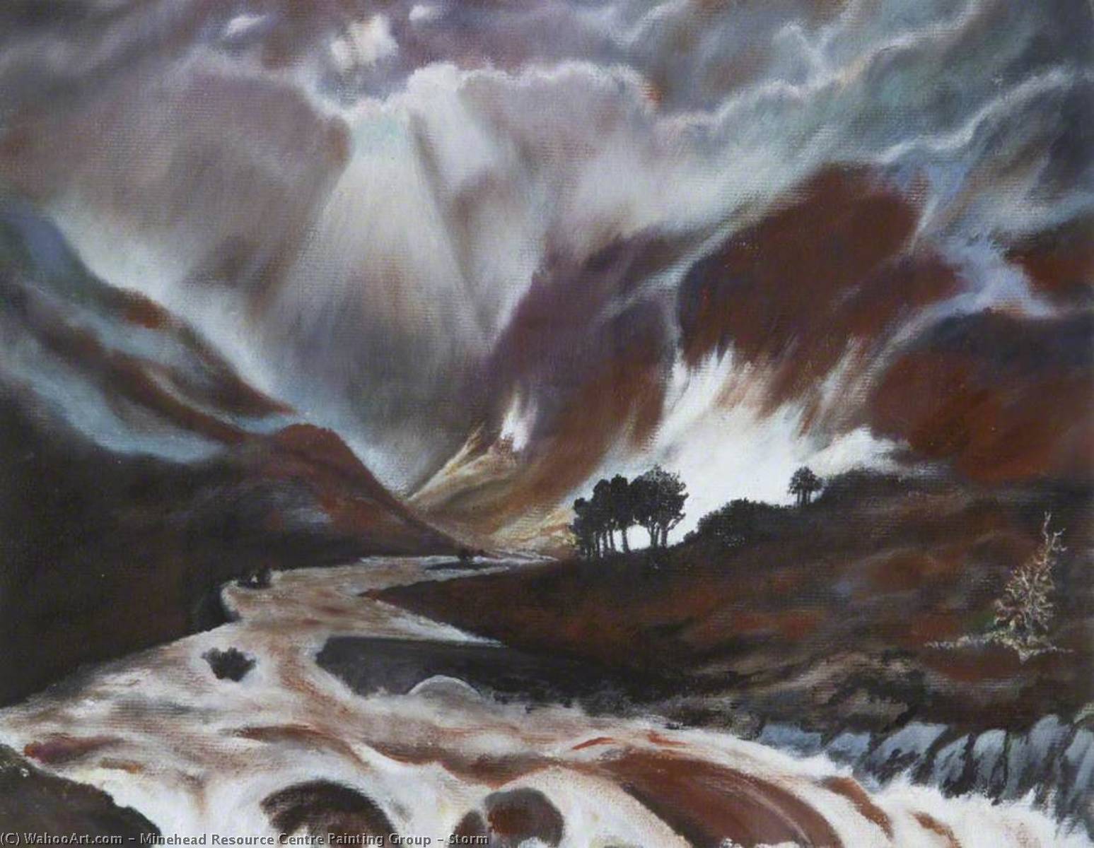 Storm by Minehead Resource Centre Painting Group Minehead Resource Centre Painting Group | ArtsDot.com