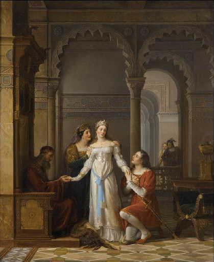 Order Paintings Reproductions Peau d`Ane by Laurent Jean Antoine (1763-1832) | ArtsDot.com