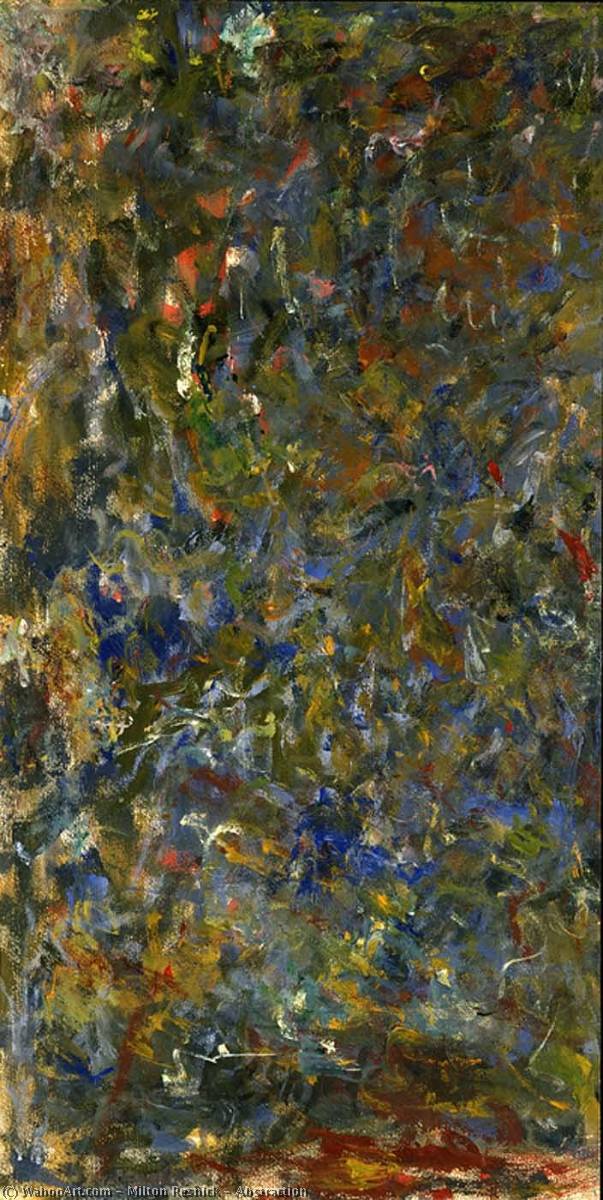 Abstraction, 1963 by Milton Resnick (1917-2004, Russia) Milton Resnick | ArtsDot.com