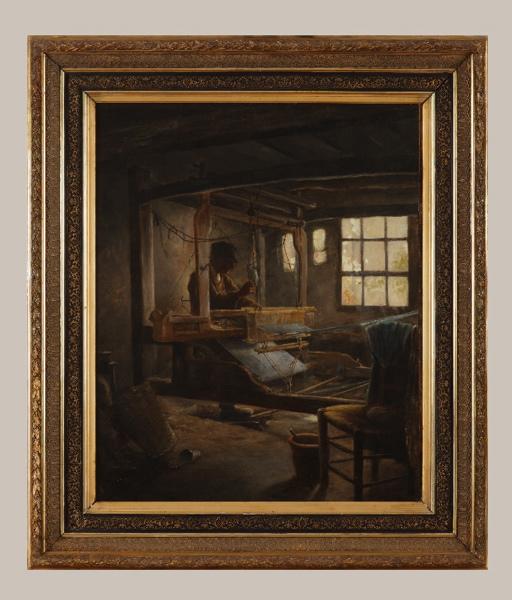 顺序 油畫 Le tisserand breton 。 通过 Paul Serusier (1864-1927, France) | ArtsDot.com