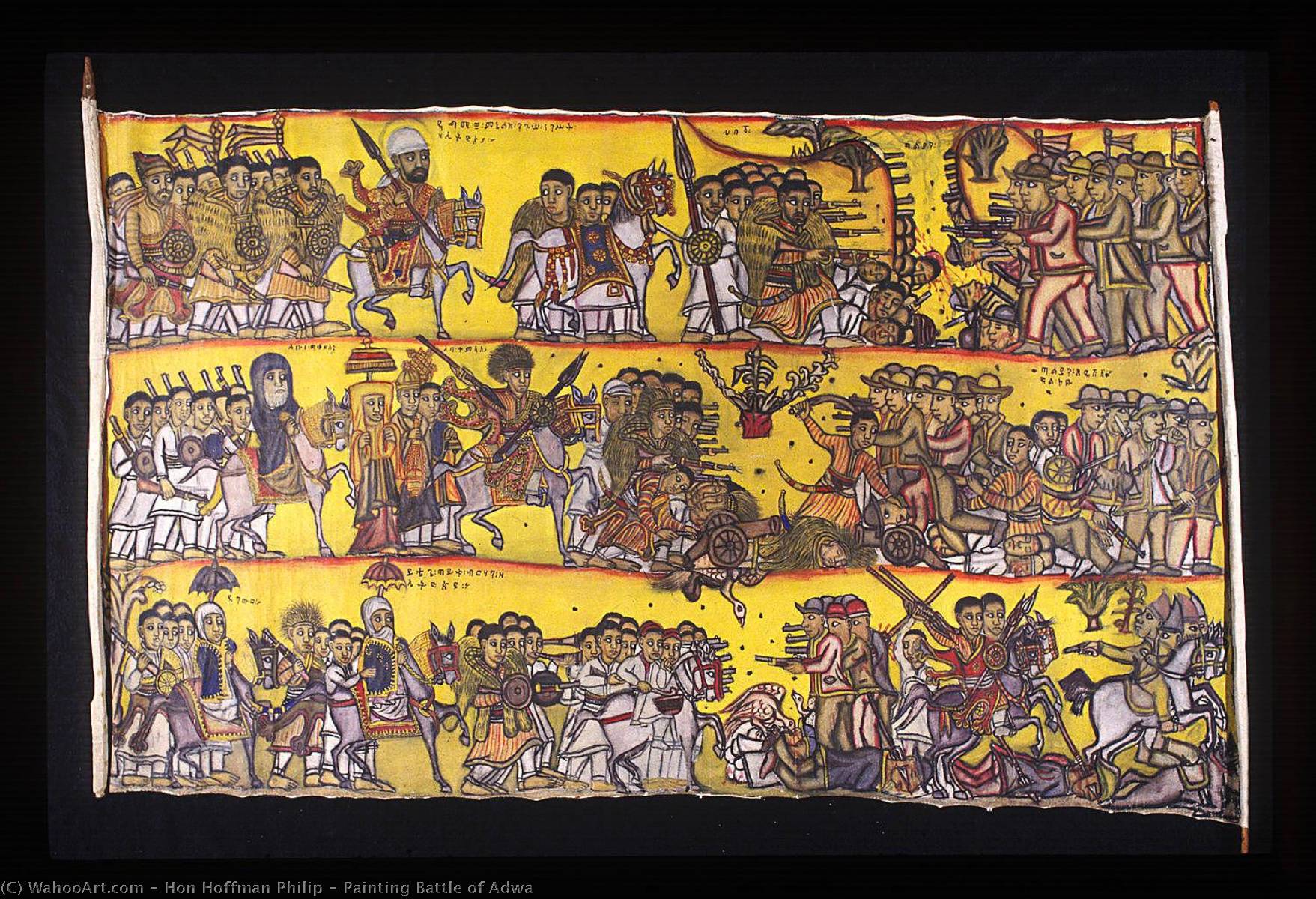 Painting Battle of Adwa by Hon Hoffman Philip Hon Hoffman Philip | ArtsDot.com