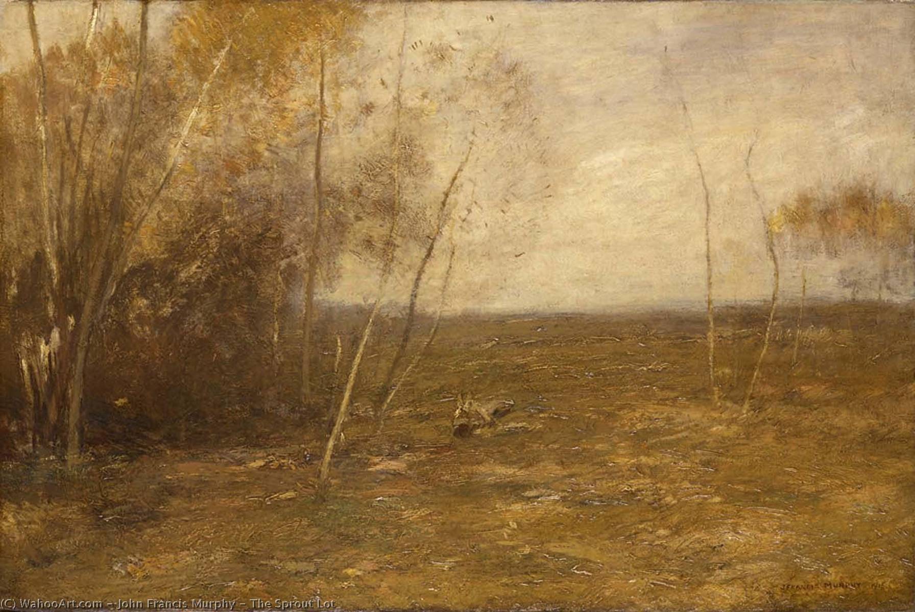 Buy Museum Art Reproductions The Sprout Lot, 1915 by John Francis Murphy (1853-1921, United States) | ArtsDot.com