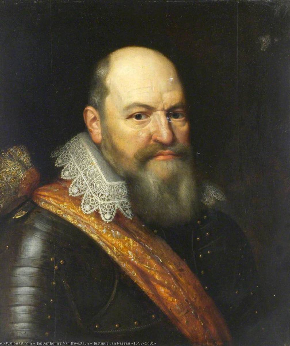 Order Art Reproductions Justinus van Nassau (1559–1631) by Jan Anthonisz Van Ravesteyn (1572-1657) | ArtsDot.com