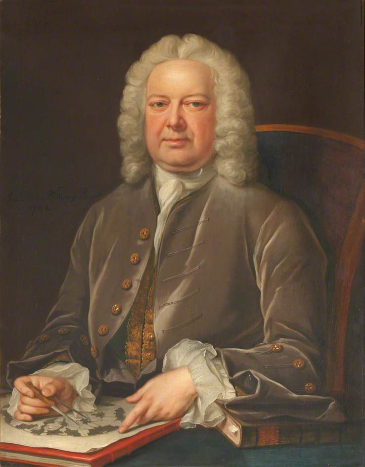 Compra Riproduzioni D'arte Del Museo James Gibbs (1682–1754), 1752 di John Michael Williams (1710-1780) | ArtsDot.com