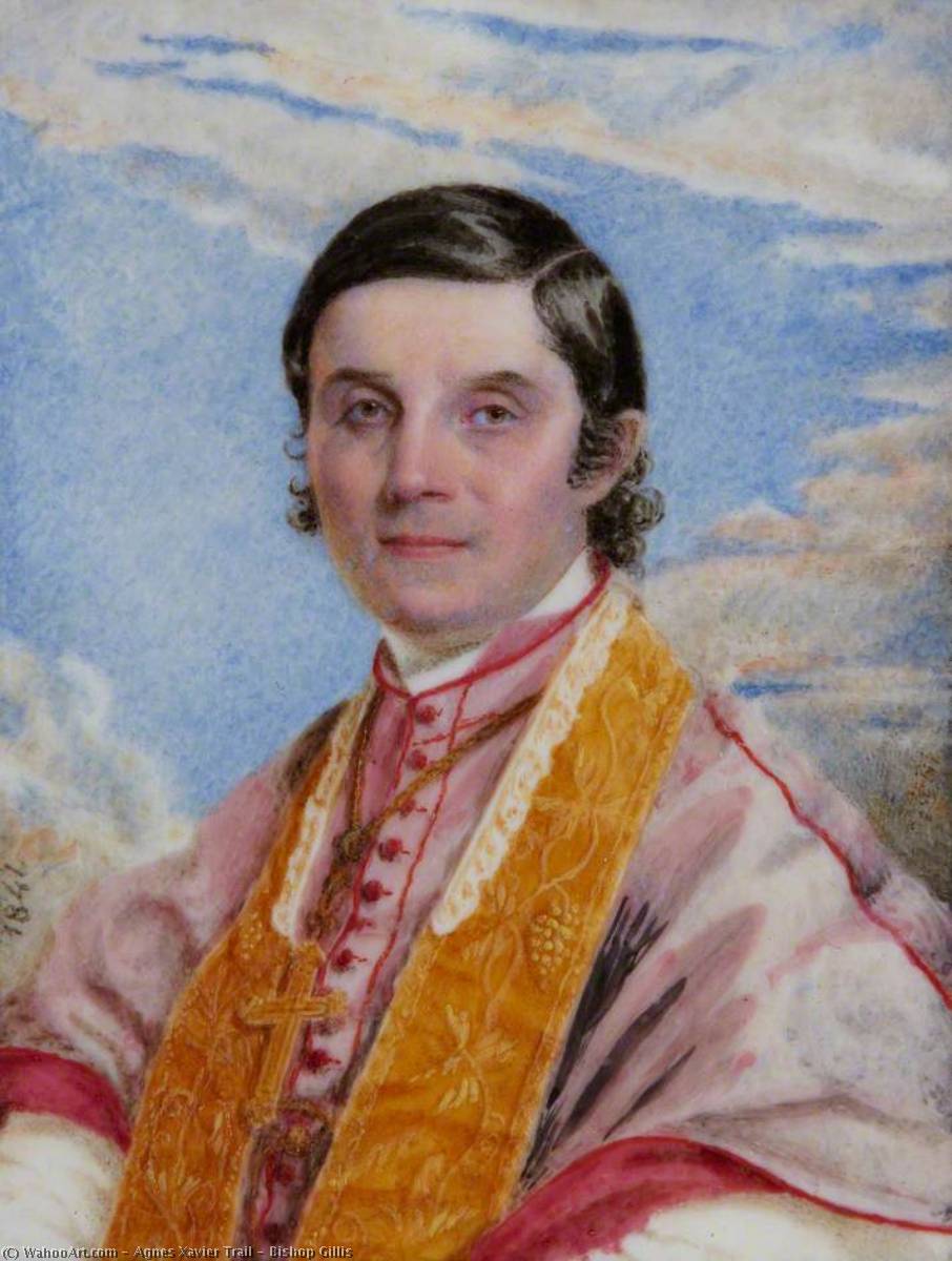 Bishop Gillis, 1841 by Agnes Xavier Trail Agnes Xavier Trail | ArtsDot.com