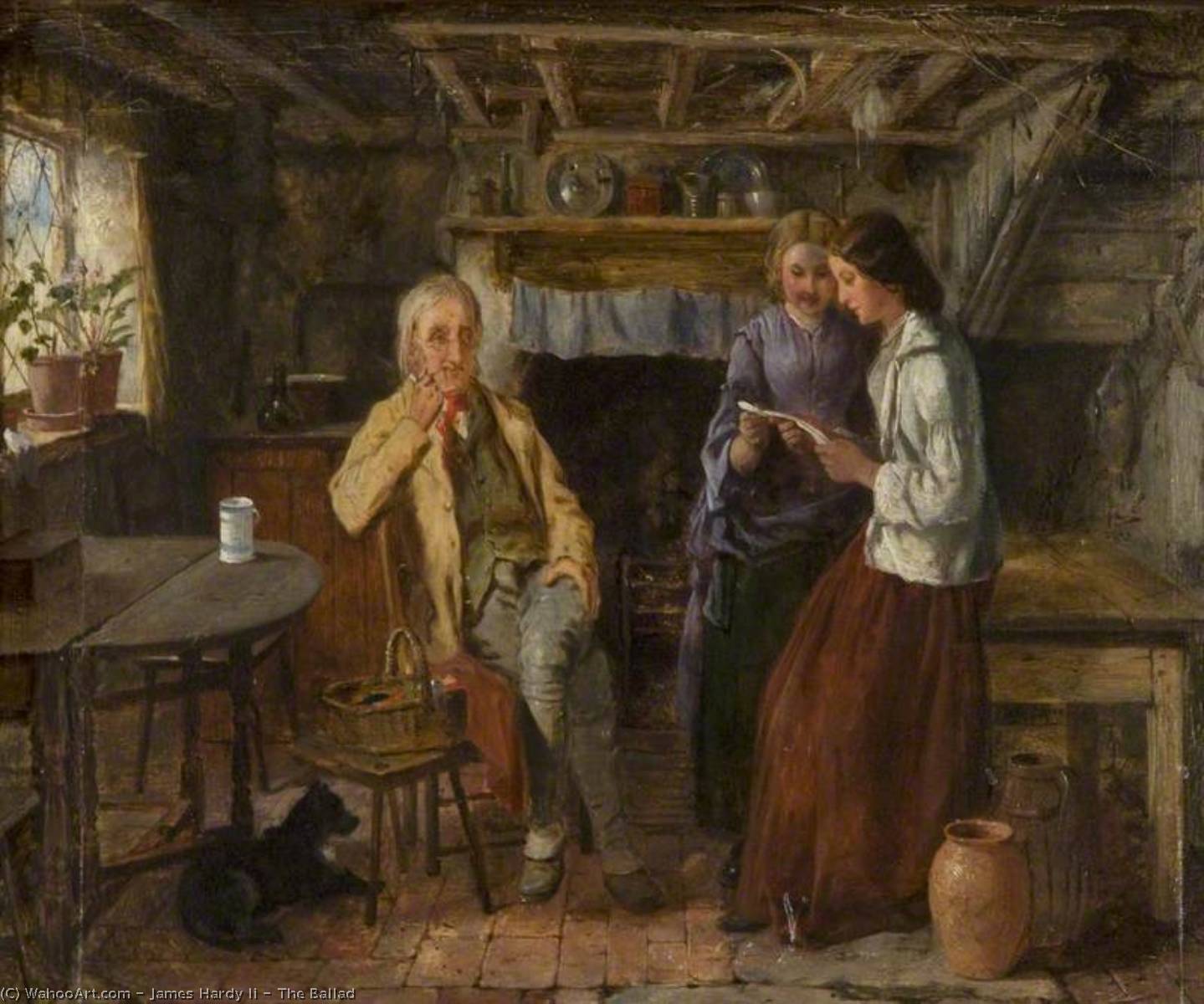 The Ballad, 1861 by James Hardy Ii James Hardy Ii | ArtsDot.com