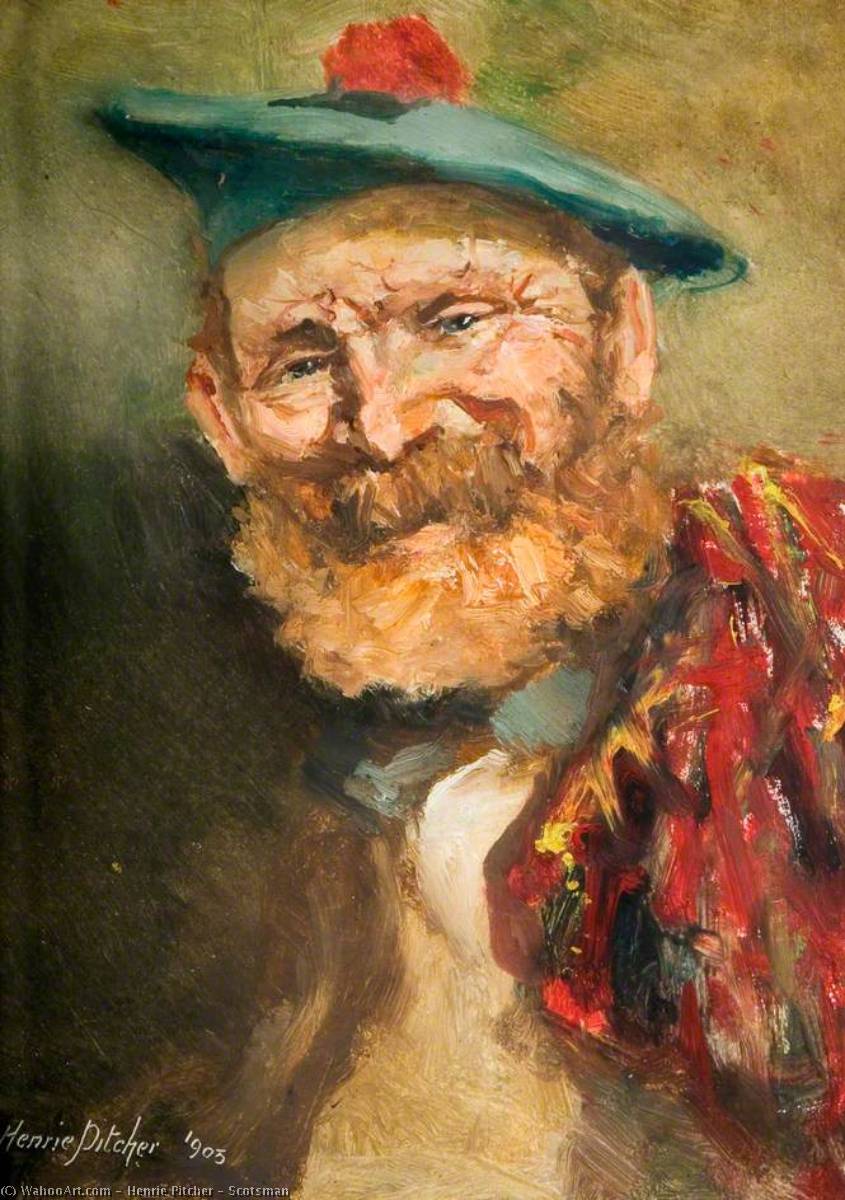 Scotsman, 1903 by Henrie Pitcher Henrie Pitcher | ArtsDot.com