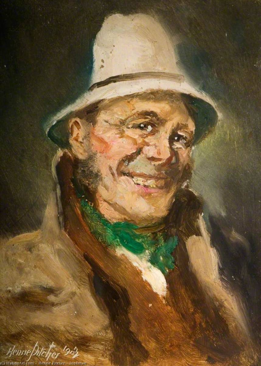 Irishman, 1903 by Henrie Pitcher Henrie Pitcher | ArtsDot.com