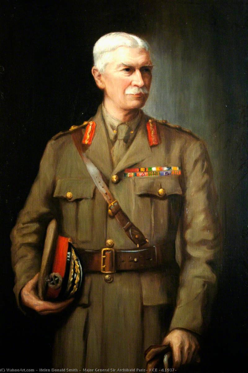 Major General Sir Archibald Paris, KCB (d.1937), 1920 by Helen Donald Smith Helen Donald Smith | ArtsDot.com