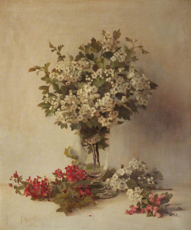 Flower Piece, 1894 by Joseph Cross Joseph Cross | ArtsDot.com