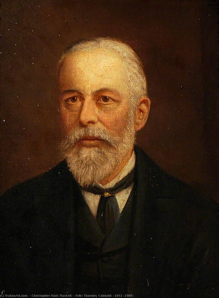 Felix Thornley Cobbold (1841–1909), 1900 by Christopher Mark Maskell Christopher Mark Maskell | ArtsDot.com