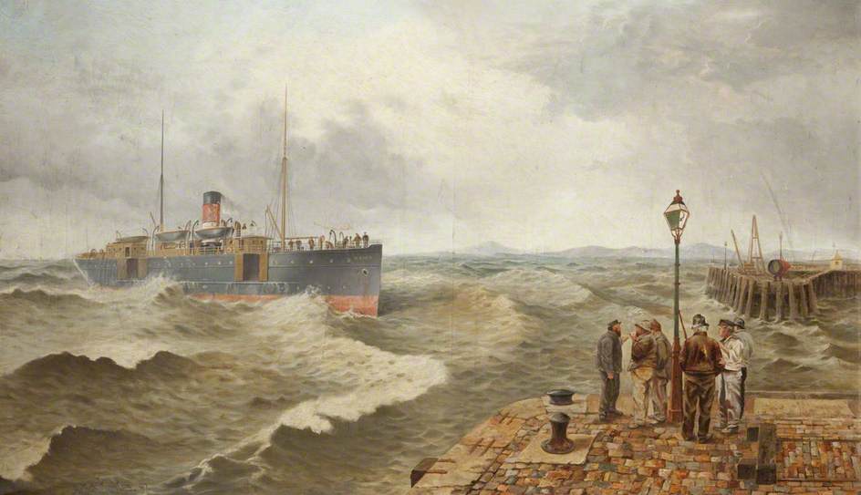 `Brier` Coming into Harbour by Arthur Knowles Arthur Knowles | ArtsDot.com
