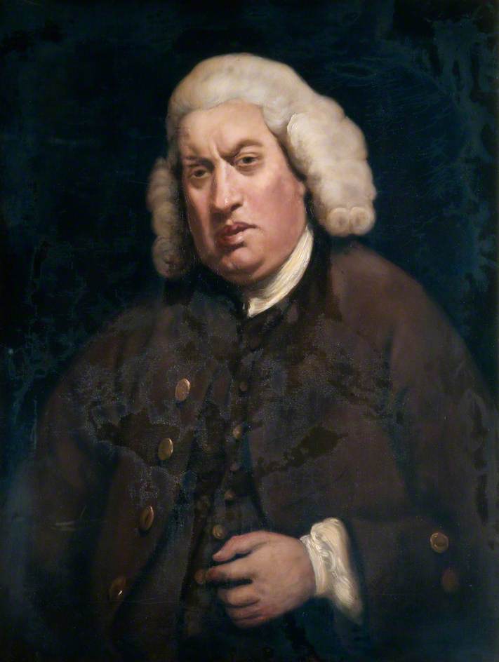 Samuel Johnson (1709–1784) (after Joshua Reynolds) by Margaret Grose Margaret Grose | ArtsDot.com
