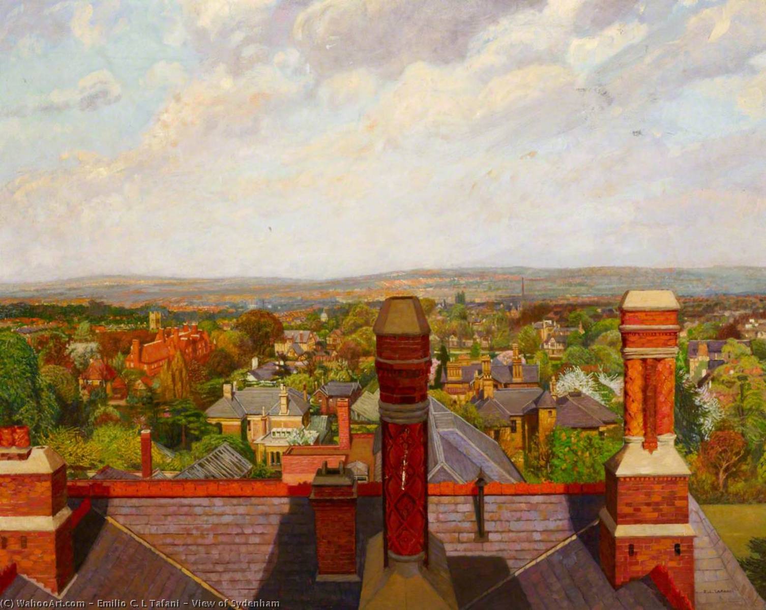 View of Sydenham by Emilio C. L Tafani Emilio C. L Tafani | ArtsDot.com
