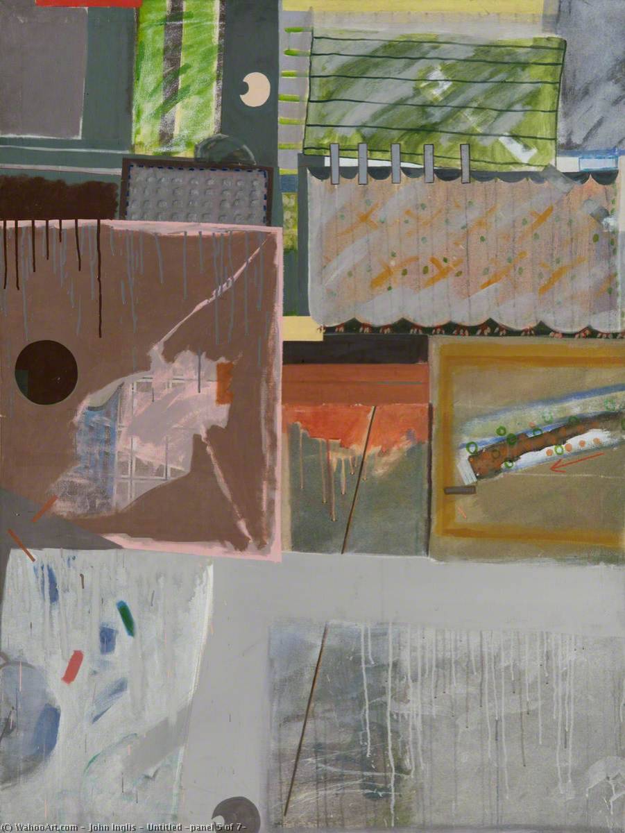 Untitled (panel 5 of 7), 1989 by John Inglis John Inglis | ArtsDot.com