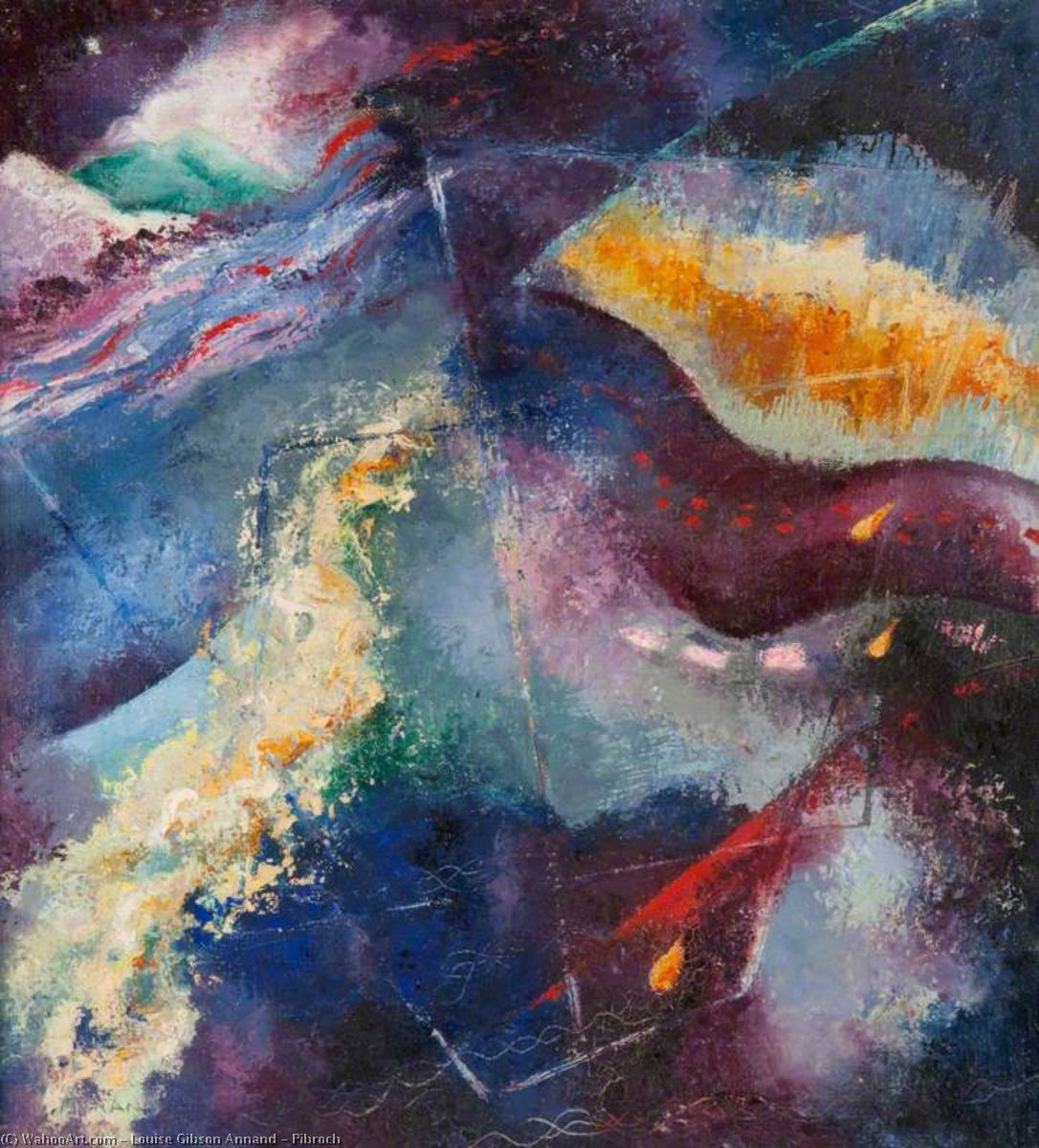 Pibroch, 1948 by Louise Gibson Annand Louise Gibson Annand | ArtsDot.com
