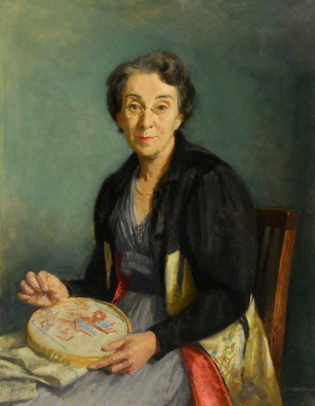 Miss Kathleen Chesney, Principal of Westfield College (1951–1962) by Patrick Edward Phillips Patrick Edward Phillips | ArtsDot.com